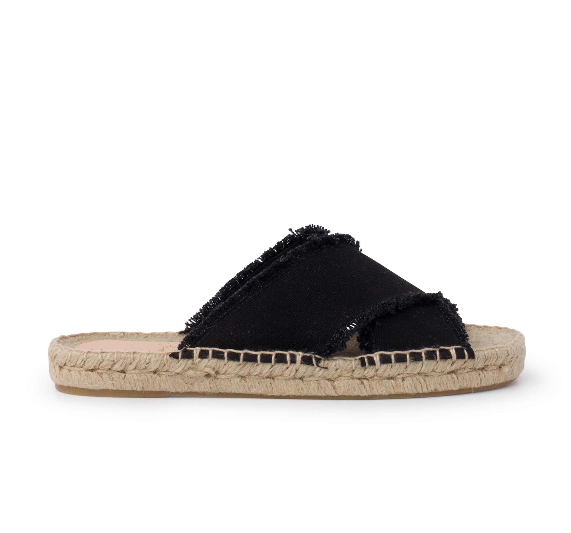 Espardeñas Hombre Alpargatas Sommerlatschen SL1402 Unisex, Color Negro, Suela De Goma Talla 47 EU Espadrilles Hombre